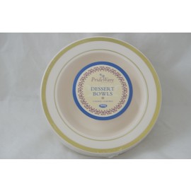 Prideware Dessert Bowl Gold 5oz 10pk 