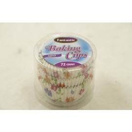 Fantastic Baking Cups Mini Floral 72cts