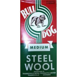 Bull Dog Steel Wool Medium 6Rolls