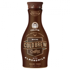 Califia Mocha COld Brew Coffee Almond Beverage Dairy Free 1.4L