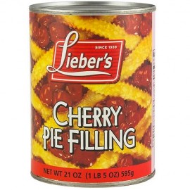 Lieber's Cherry Pie Filling 21oz (1lb) 595g