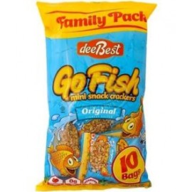 deeBest Go fish mini snack crackers original, family pack 10bags