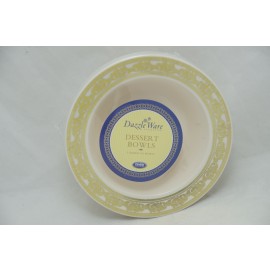 Dazzleware Collection Dessert Bowl 5oz 10cts in Gold