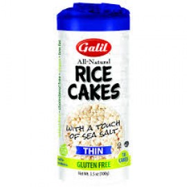Galil All-Natural Rice Cakes Thin Gluten free 100g