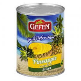 Gefen Pineapple Slices in Light Syrup 565g