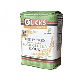 Glicks Unbleached High Gluten Flour 5Lbs (2.27KG) 