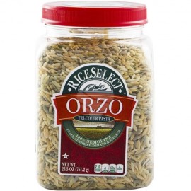 Rice Select Orzo Tri Color Pasta 